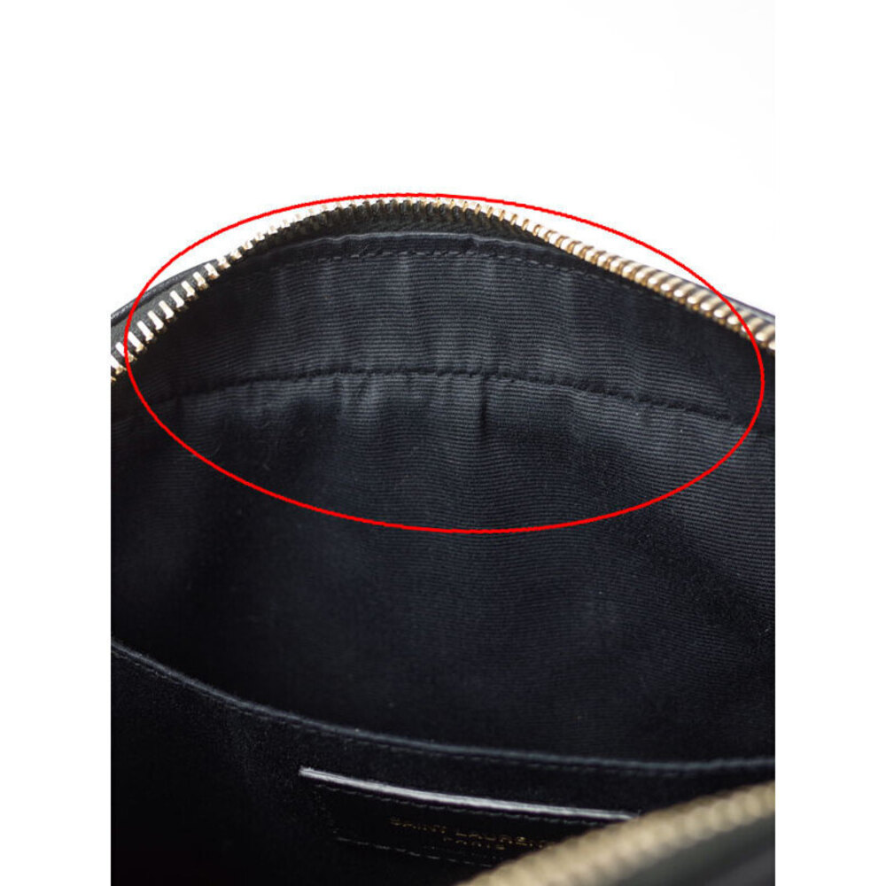 SAINT LAURENT Paris Fringe Saint Paris Lou Camera Bag Quilted Shoulder - Picture 4 of 5